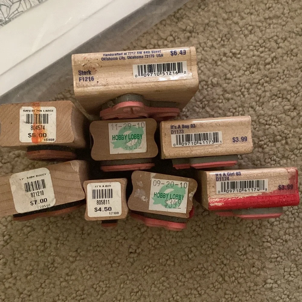 BOGO 8 Stamps for New Baby